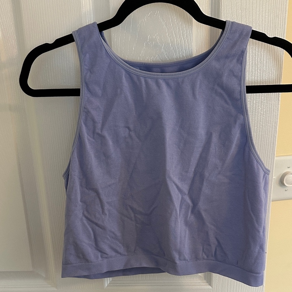 Lavender Sleeveless pumping Top